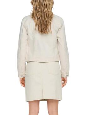 Veste Only Wonder beige pour femme
