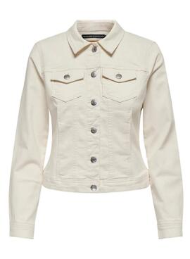 Veste Only Wonder beige pour femme