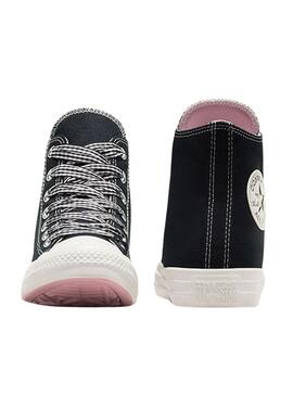 Chaussures Converse Chuck Taylor noires pour femme