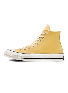 Chaussures Converse Chuck 70 jaunes pour femmes