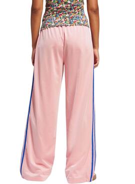 Pantalon de survêtement Adidas Classic Firebird rose pour femme