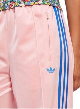 Pantalon de survêtement Adidas Classic Firebird rose pour femme