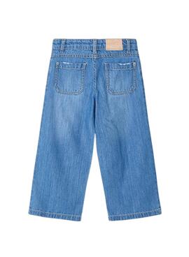 Pantalon en jean bleu Mayoral pour fille