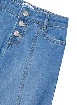 Pantalon en jean bleu Mayoral pour fille