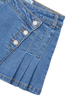 Jupe en jean Mayoral denim argent bleu pour fille