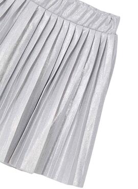 Jupe-culotte plissée grise Mayoral pour fille