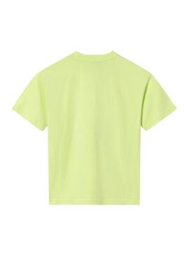 T-shirt Mayoral imprimé vert pour garçon