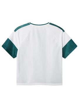T-shirt Name It Donnol vert et blanc pour garçon