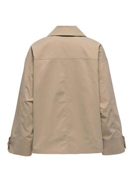 Veste Only Leja beige pour femme