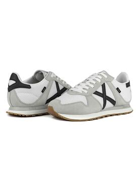 Chaussures Munich Massana blanches pour homme