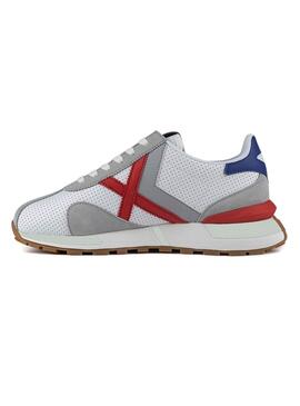 Chaussures Munich Sapporo rouge pour homme.