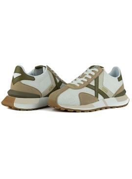 Chaussures Munich Sapporo vertes pour homme