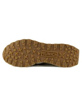 Chaussures Munich Sapporo vertes pour homme