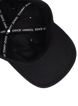 Casquette Tommy Jeans Heritage noire pour femme