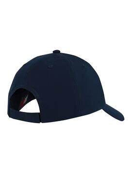 Casquette Tommy Jeans 6 panneaux marine pour femme