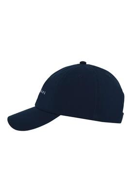 Casquette Tommy Jeans 6 panneaux marine pour femme
