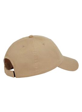 Casquette Tommy Jeans Linear beige pour homme et femme