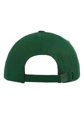 Casquette Tommy Jeans Heritage verte pour homme.