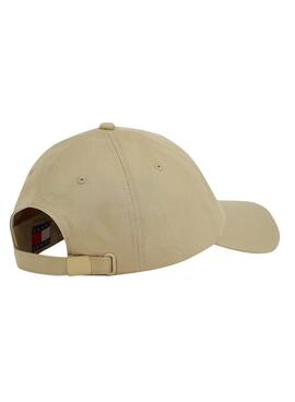 Casquette Tommy Jeans Heritage beige pour homme
