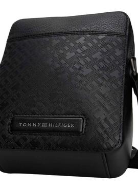 Sac à bandoulière noir Tommy Hilfiger Mini Preporter pour homme