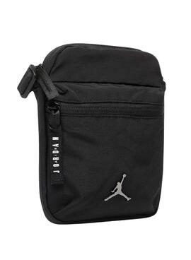 Sac à bandoulière Jordan Airborne Festival noir pour femme et homme