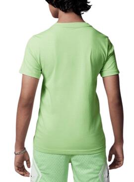 T-shirt Jordan Sport Dri-Fit vert pour enfant