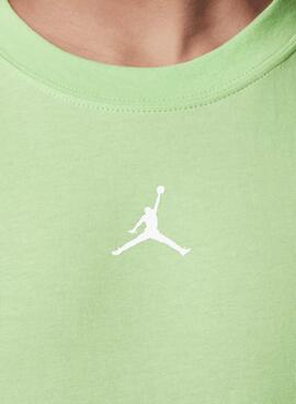 T-shirt Jordan Sport Dri-Fit vert pour enfant