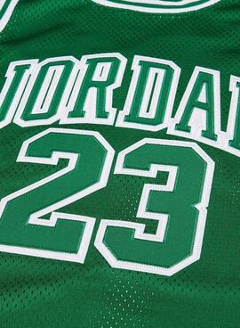 T-shirt Jordan Michael Jordan 23 vert pour garçon et fille