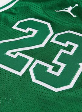 T-shirt Jordan Michael Jordan 23 vert pour garçon et fille