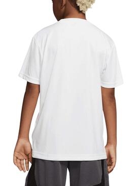 T-shirt Jordan Jumpman blanc pour enfant