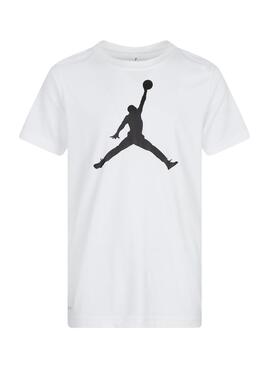 T-shirt Jordan Jumpman blanc pour enfant