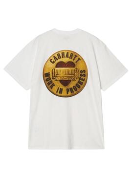 T-Shirt à boutonnière S/S blanc