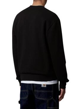 Sweatshirt Carhartt Embroidery noir pour homme