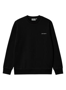Sweatshirt Carhartt Embroidery noir pour homme