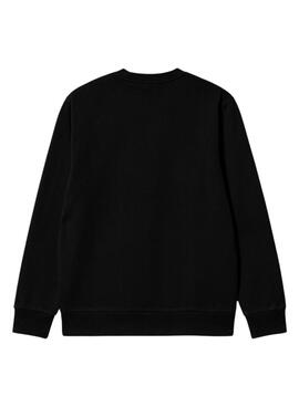 Sweatshirt Carhartt Embroidery noir pour homme