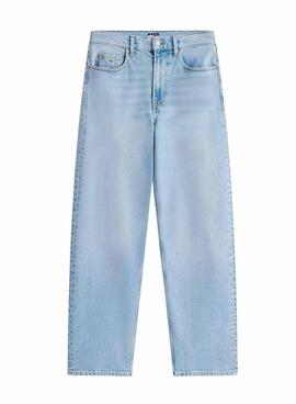 Jean Tommy Jeans Layla en denim clair pour femme