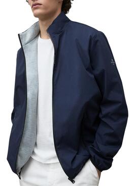 Veste Ecoalf Jamesalf bleue marine pour homme