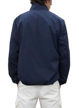 Veste Ecoalf Jamesalf bleue marine pour homme
