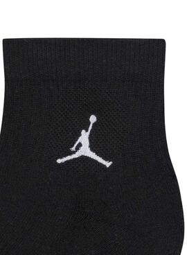 Ensemble de 3 paires de chaussettes Junior Jordan Jumpman Crew multicolores pour garçon et fille