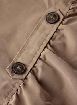 Manteau beige pour fille de la marque Name It, modèle Madelin Trench Coat.
