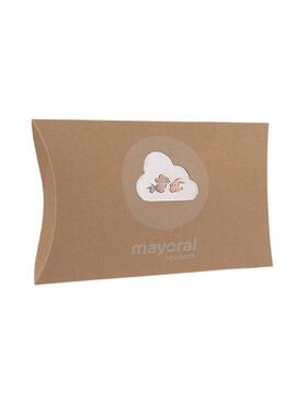Ensemble cadeau Mayoral blanc pour bébé de 4 pièces