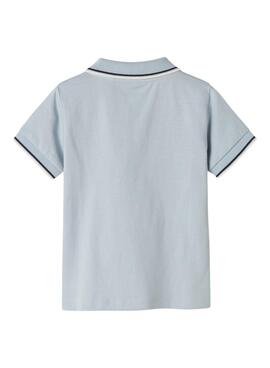 Polo bleu pour garçon de la marque Mayoral Dakan.