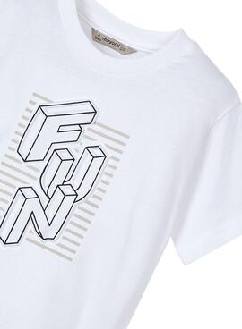 T-shirt Mayoral imprimé FUN pour garçon