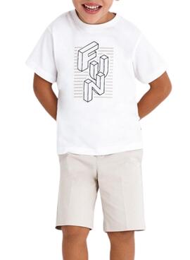 T-shirt Mayoral imprimé FUN pour garçon