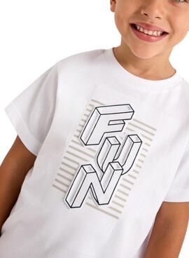 T-shirt Mayoral imprimé FUN pour garçon