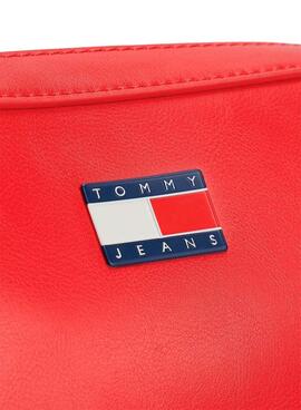 Sac Tommy Jeans Convertible Camera rouge pour femme