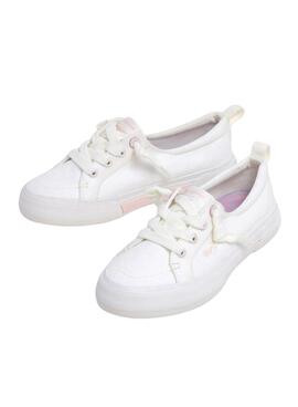 Chaussures Pepe Jeans Kenton blanches pour fille