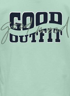 T-shirt Only Kids Bobba turquoise pour fille