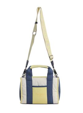 Sac à main Pepe Jeans Zadie bleu et jaune pour femme