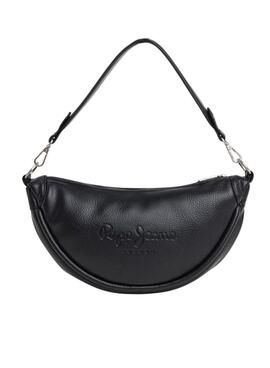 Sac Pepe Jeans Nadine noir pour femme